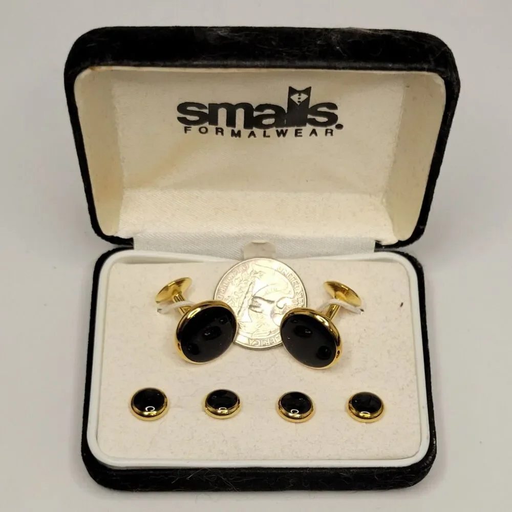 New! Smalls Formalwear Cufflinks Set
